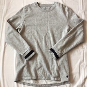 Lucky Brand Sleepwear Gray Lounge Sweatshirt Size Medium